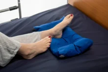 Flo-Form Utility Positioner in use with one foot