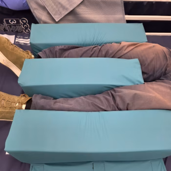 F2299LTC Leg Through Foam Positioner